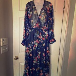 Long Floral Dress